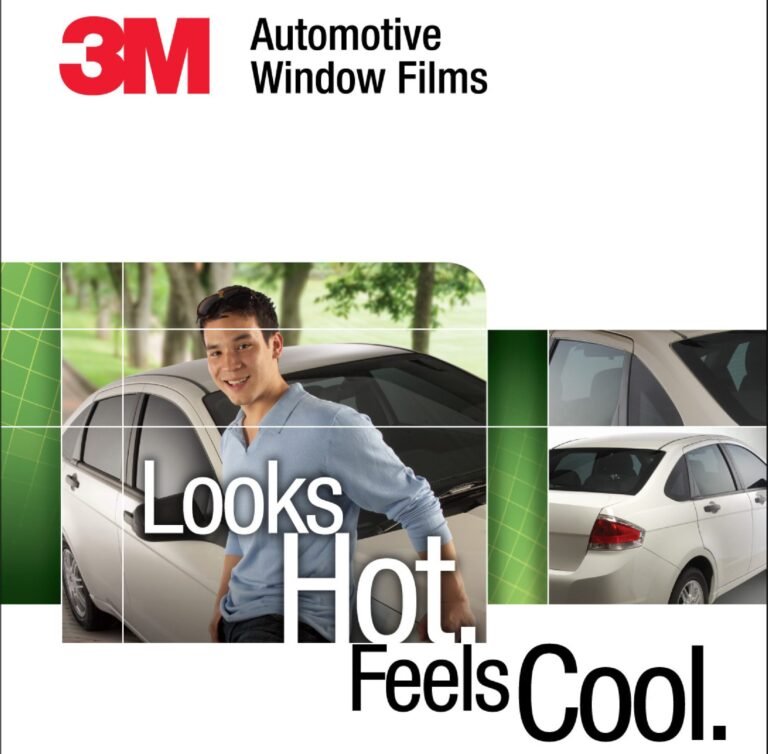 3M car window tinting